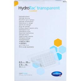 HYDROTAC transparent comfort Hydrogelv.6,5x10 cm 10 St.