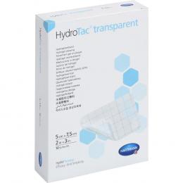 HYDROTAC transparent Hydrogelverb.5x7,5 cm 10 St Verband