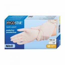 HYGOSTAR NITRILHANDSCHUHE WEIß 100 ST St