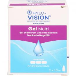 HYLO-VISION Gel multi Augentropfen 20 ml