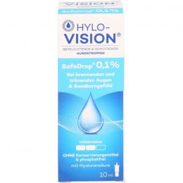 HYLO-VISION SafeDrop 0,1% Augentropfen 10 ml