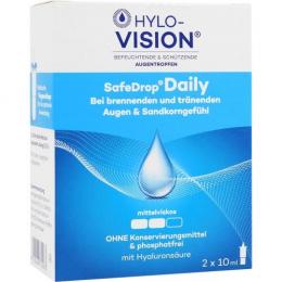 HYLO-VISION SafeDrop Daily Augentropfen 20 ml