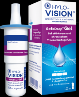 HYLO-VISION SafeDrop Gel Augentropfen 10 ml