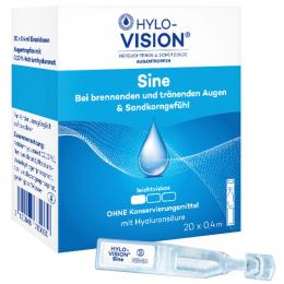 Hylo-Vision sine 20 X 0.4 ml Einzeldosispipetten