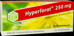 HYPERFORAT 250 mg Filmtabletten 30 St
