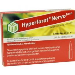 HYPERFORAT Nervohom Injektionslösung 10 ml
