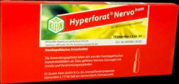 HYPERFORAT Nervohom Injektionslsung 10X2 ml
