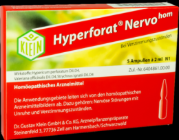 HYPERFORAT Nervohom Injektionslsung 5X2 ml