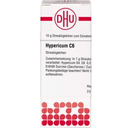 HYPERICUM C 6 Globuli 10 g