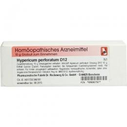 HYPERICUM D 12 Globuli 10 g