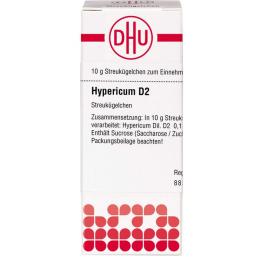 HYPERICUM D 2 Globuli 10 g