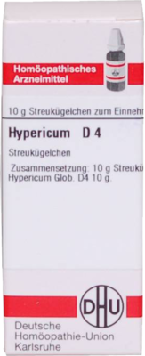 HYPERICUM D 4 Globuli 10 g
