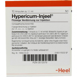 HYPERICUM INJEEL Ampullen 10 St