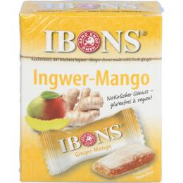 IBONS Ingwer Mango Box Kaubonbons 60 g