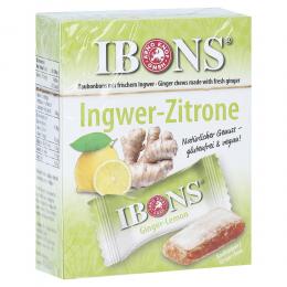 IBONS Ingwer Zitrone Box Kaubonbons 60 g Bonbons