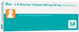Ein aktuelles Angebot für IBU-1A Pharma Grippal 200 mg/30 mg Filmtabletten 20 St Filmtabletten Schmerzen & Verletzungen - jetzt kaufen, Marke 1A Pharma GmbH.