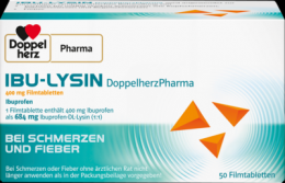 IBU-LYSIN DoppelherzPharma 400 mg Filmtabletten 50 St