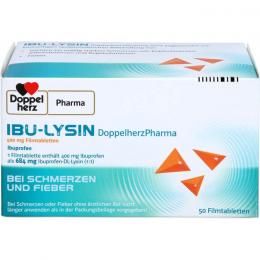IBU-LYSIN DoppelherzPharma 400 mg Filmtabletten 50 St.
