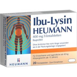 IBU-LYSIN HEUMANN 400 mg Filmtabletten 20 St.
