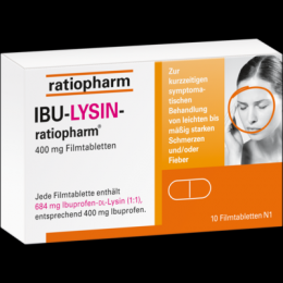 IBU-LYSIN-ratiopharm 400 mg Filmtabletten 10 St