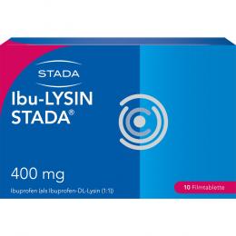 IBU-LYSIN STADA 400 mg Filmtabletten 10 St Filmtabletten