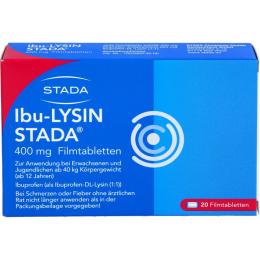 IBU-LYSIN STADA 400 mg Filmtabletten 20 St.