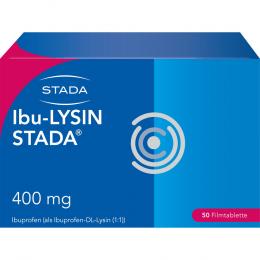 IBU-LYSIN STADA 400 mg Filmtabletten 50 St Filmtabletten
