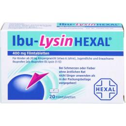 IBU-LYSINHEXAL Filmtabletten 20 St.