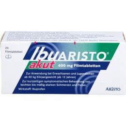 IBUARISTO akut 400 mg Filmtabletten 20 St.