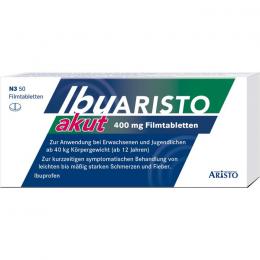 IBUARISTO akut 400 mg Filmtabletten 50 St.