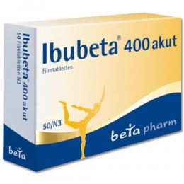 Ein aktuelles Angebot für Ibubeta 400 akut 50 St Filmtabletten Kopfschmerzen & Migräne - jetzt kaufen, Marke betapharm Arzneimittel GmbH.