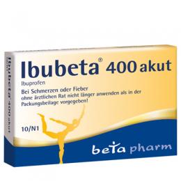 IBUBETA 400 akut Filmtabletten 10 St