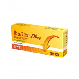 IBUDEX 200 mg Filmtabletten 30 St Filmtabletten