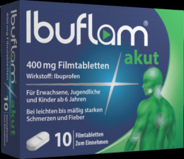 IBUFLAM akut 400 mg Filmtabletten 10 St