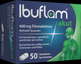 IBUFLAM akut 400 mg Filmtabletten 50 St