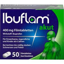 IBUFLAM akut 400 mg Filmtabletten 50 St.