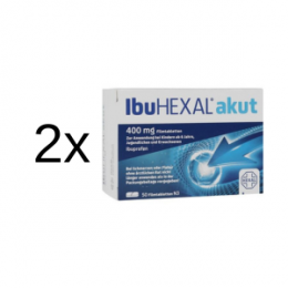 IBUHEXAL akut 400 Filmtabletten 2 x 50 St.