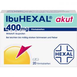 IBUHEXAL akut 400 Filmtabletten 20 St.