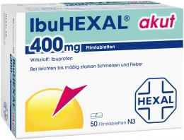 IbuHEXAL akut 400mg Filmtabletten 50 St Filmtabletten