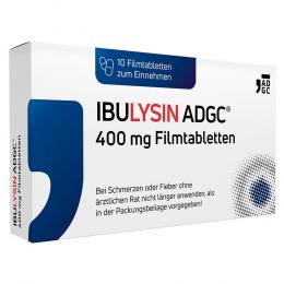 IBULYSIN ADGC 400 mg Filmtabletten 10 St Filmtabletten