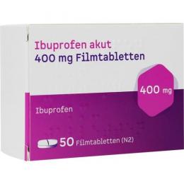 IBUPROFEN akut 400 mg Filmtabletten 50 St.