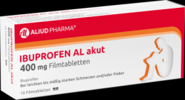 IBUPROFEN AL akut 400 mg Filmtabletten 10 St