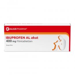 Ibuprofen AL akut 400mg Filmtabletten 20 St Filmtabletten