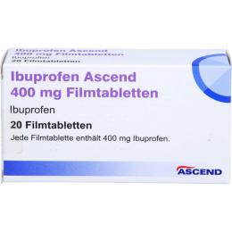 IBUPROFEN Ascend 400 mg Filmtabletten 20 St.