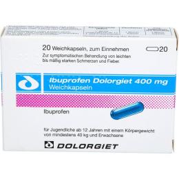 IBUPROFEN Dolorgiet 400 mg Weichkapseln 20 St.