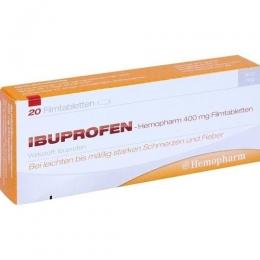 IBUPROFEN Hemopharm 400 mg Filmtabletten 20 St.