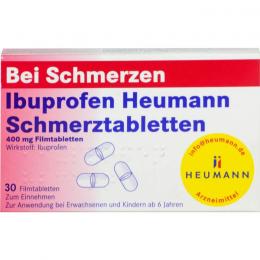 IBUPROFEN Heumann Schmerztabletten 400 mg 30 St.