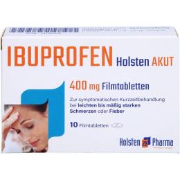 IBUPROFEN Holsten akut 400 mg Filmtabletten 10 St.