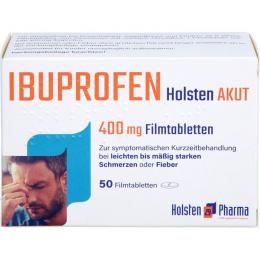 IBUPROFEN Holsten akut 400 mg Filmtabletten 50 St.