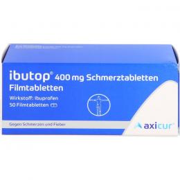 IBUTOP 400 mg Schmerztabletten Filmtabletten 50 St.